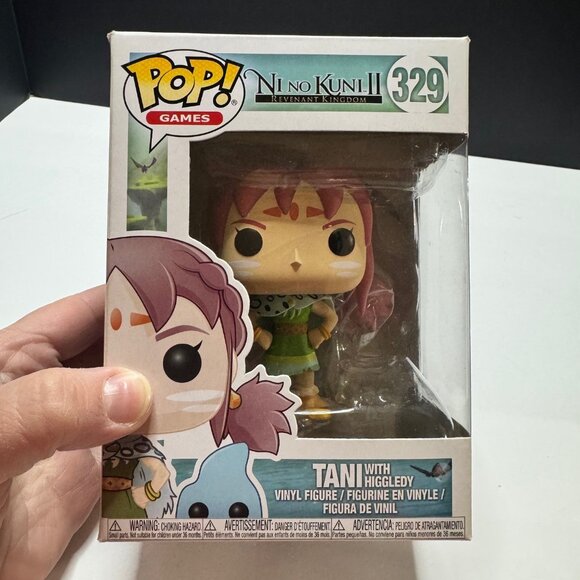 Funko Pop! Games- Ni No Kuni II, Tani with Higgledy #329 - Picture 1 of 4